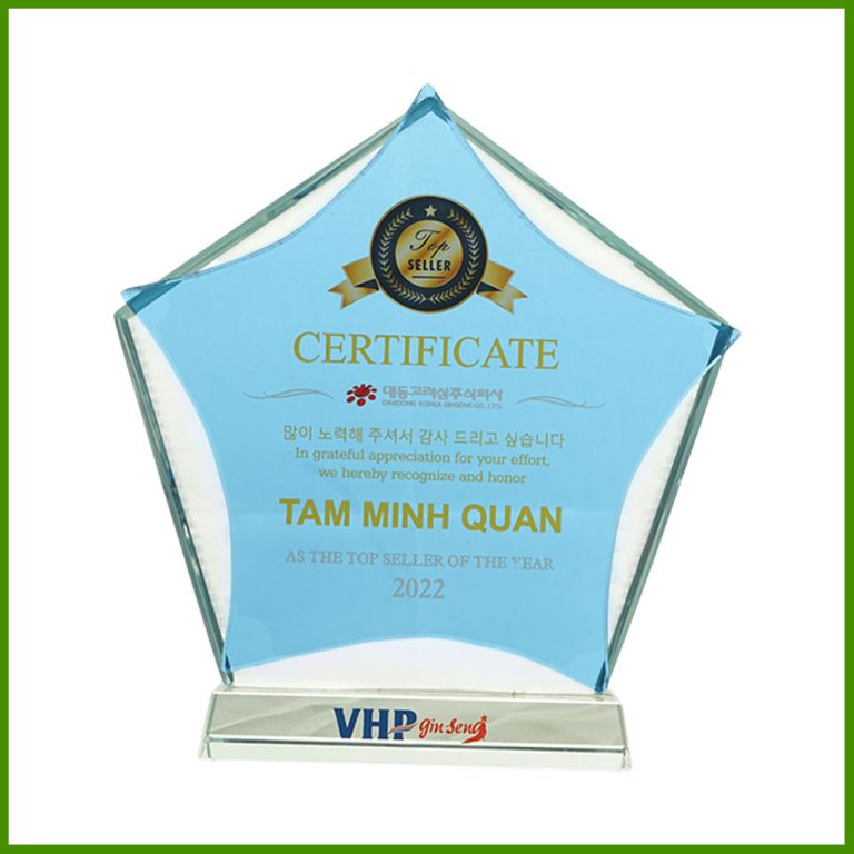KỈ NIỆM CHƯƠNG NHÀ PHÂN PHỐI XUẤT SẮC VHP 2022