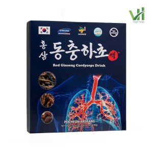 Alternative view of Nước Hồng Sâm Linh Chi Đông Trùng Hạ Thảo Pocheon 70ml x 30 Gói