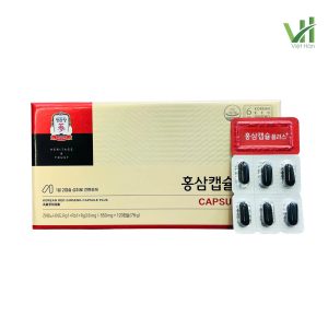 Viên Hồng Sâm Jung Kwan Jang Capsule Plus Hộp 120 viên